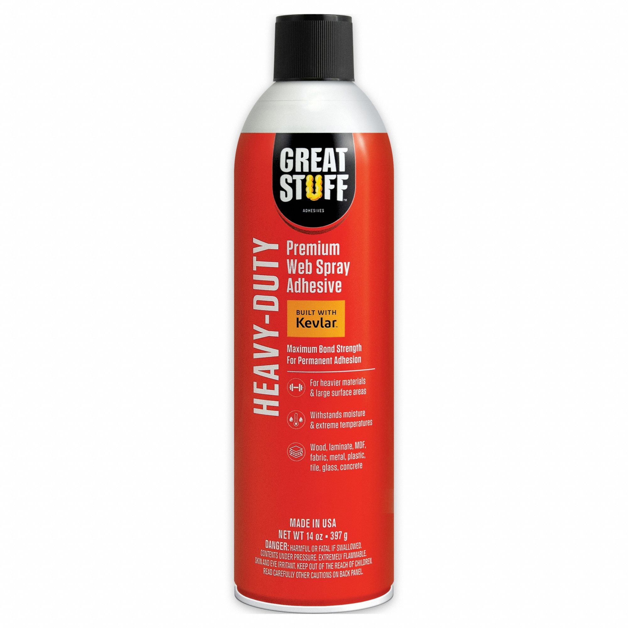 Spray Adhesive Clear 14 fl oz Web