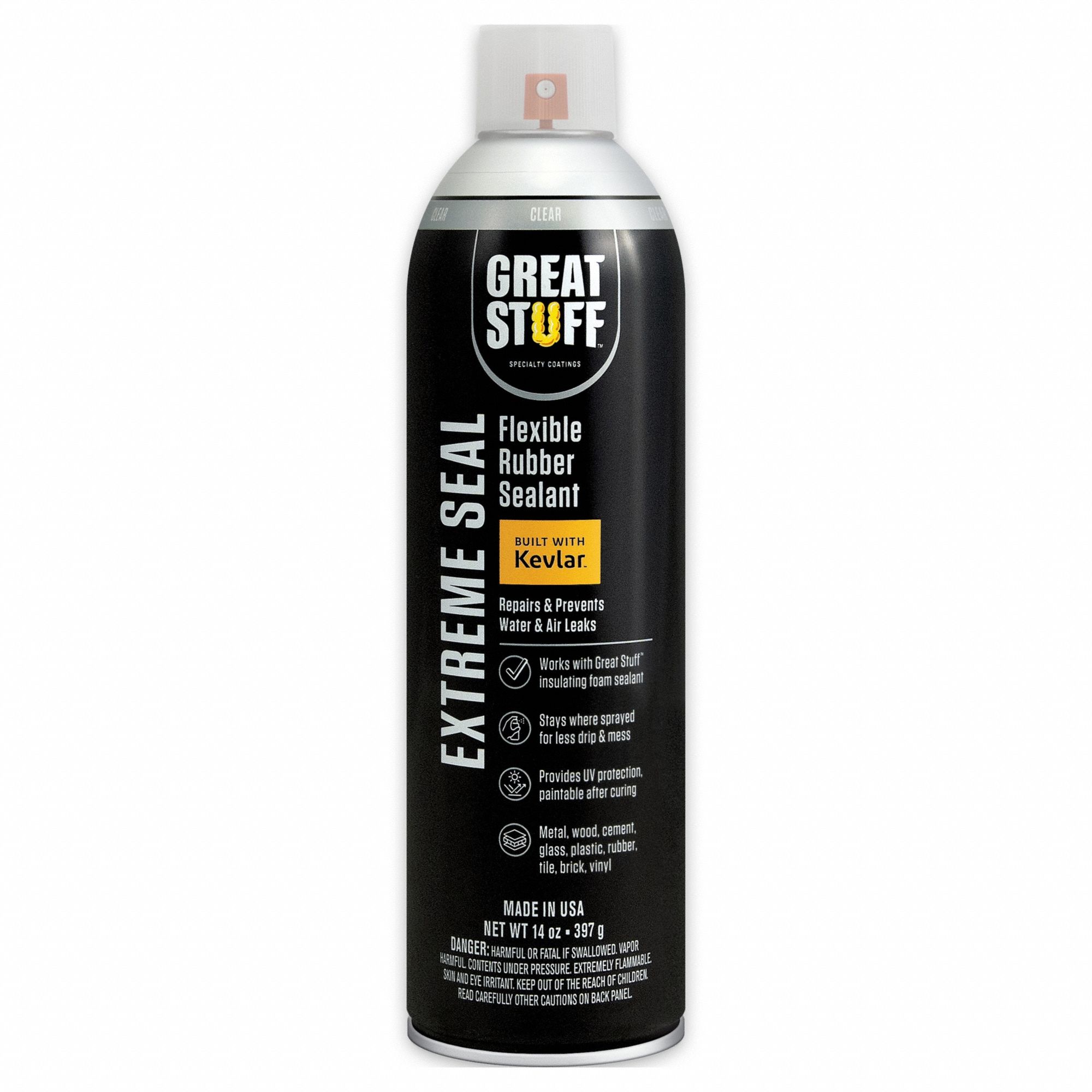 Leak Sealer Rubber Clear Spray
