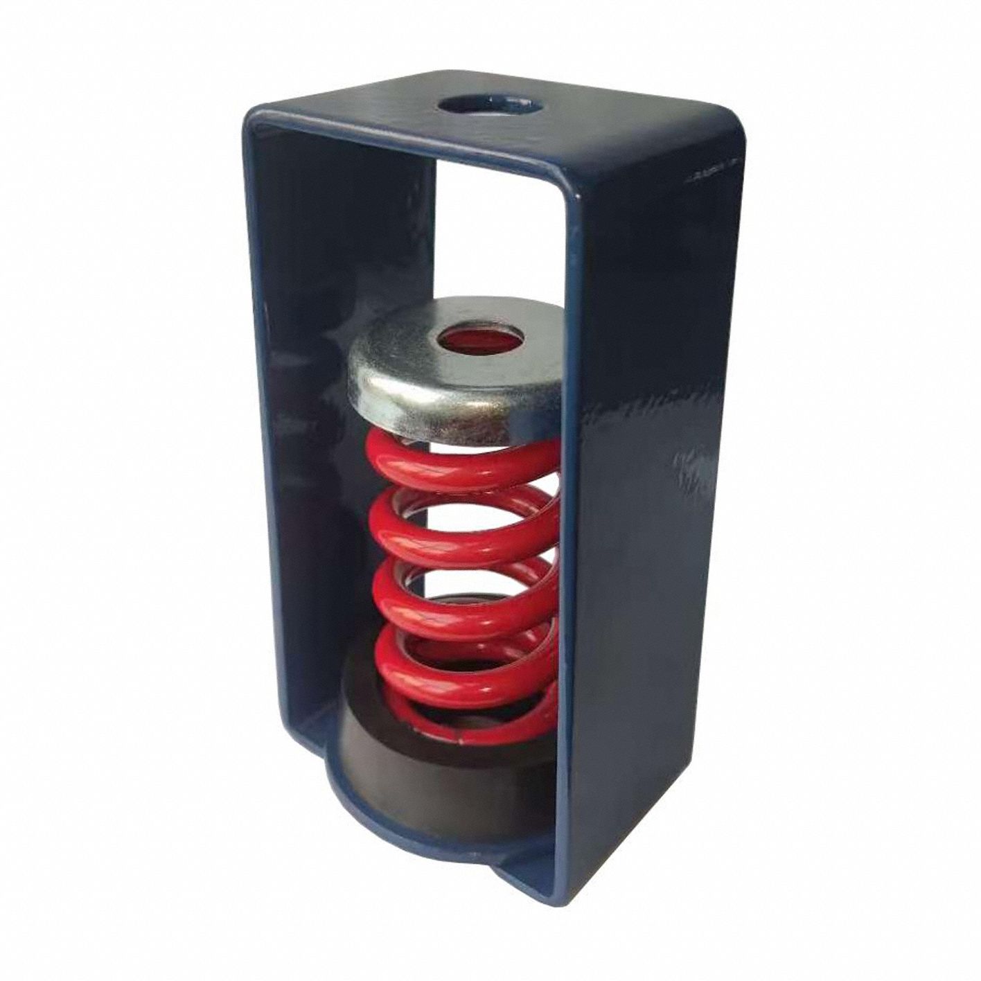 Hanger-Mount Vibration Isolator: Spring, 510 lb Capacity, 3 1/4 in Wd, 2 3/4 in Dpth