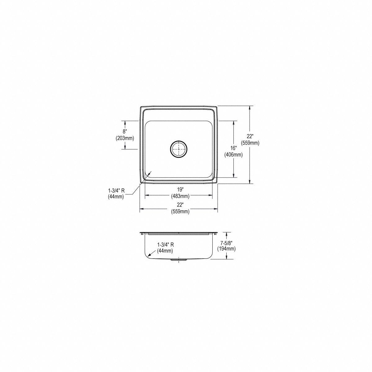 Drop-In Sink: Overall
