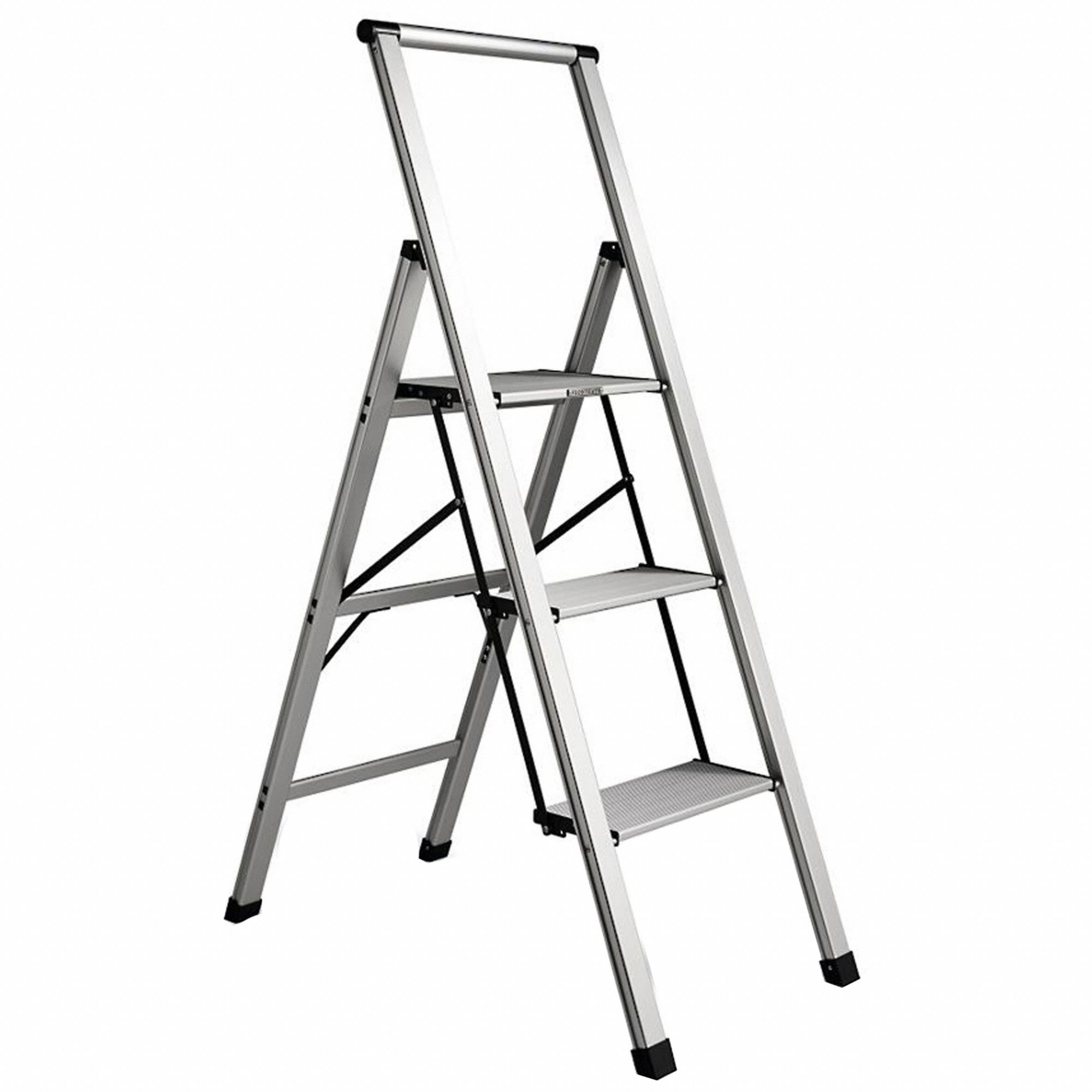 XTEND + CLIMB, 3 Steps, 25 in Top Step Ht, Light Step Stool 798KT0