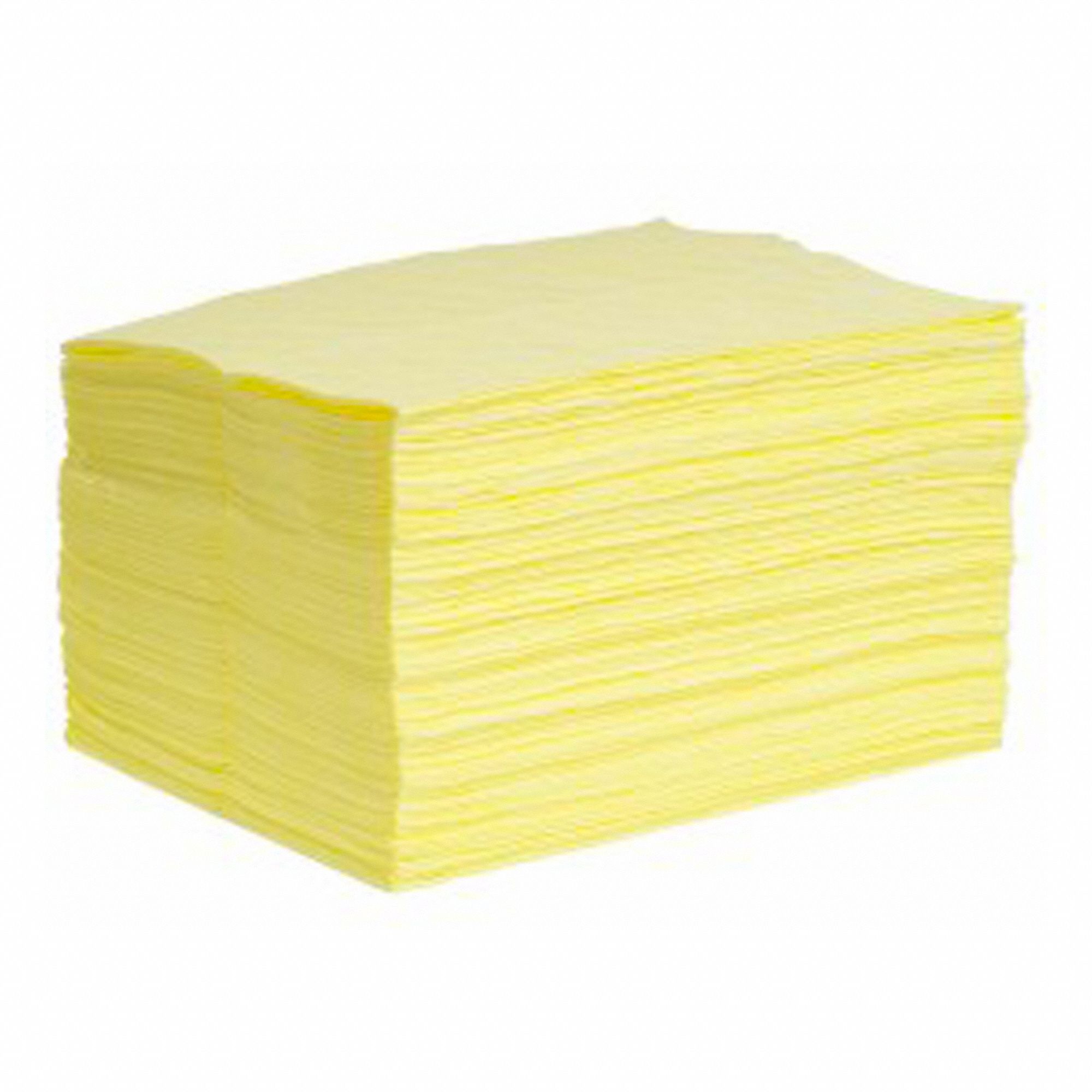 ABSORBENT PAD, 0.247 GAL ABSORBED PER PAD, 24 GAL, POLY BAG, 19 IN, 100 PK