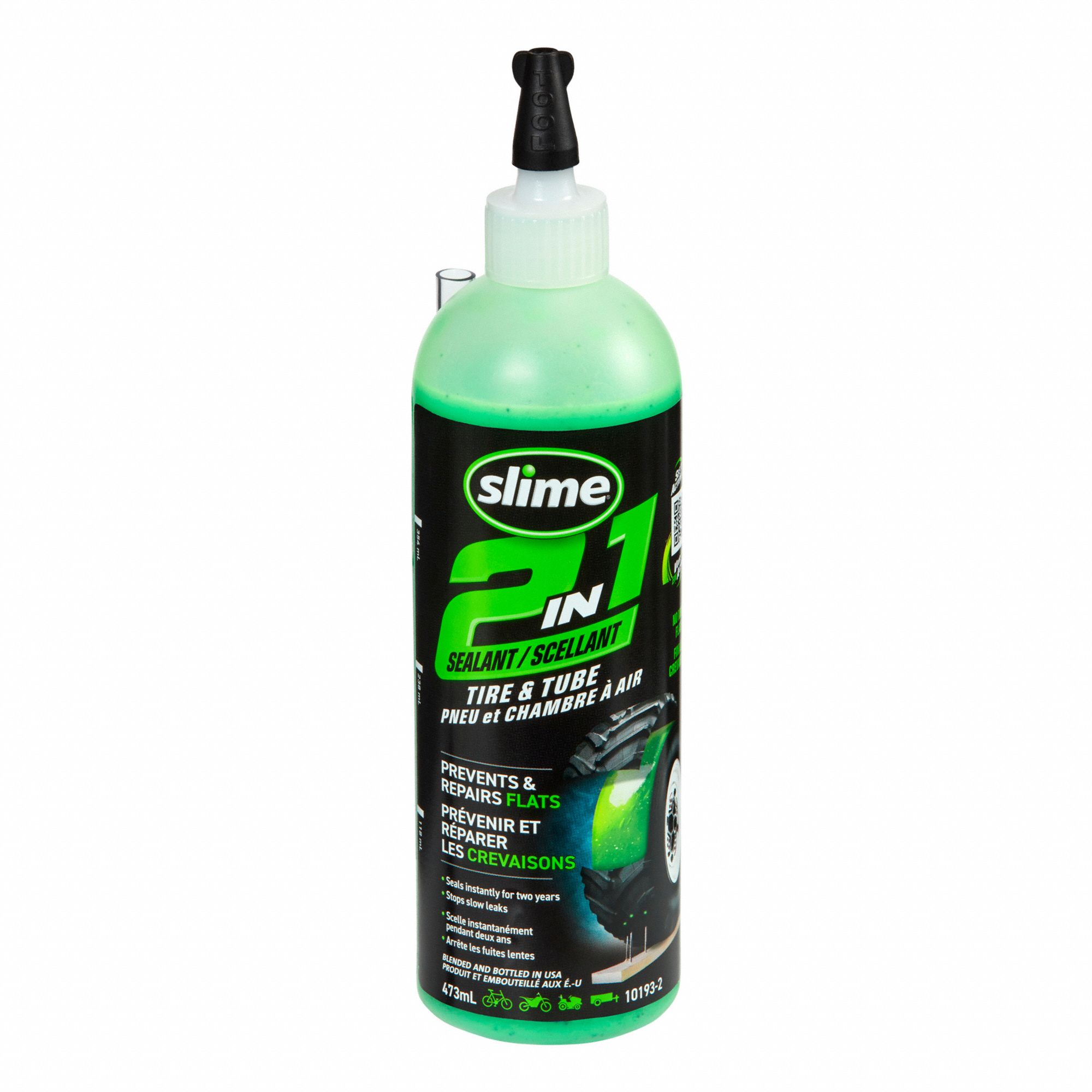 TIRE SEALANT 2 IN 1,TUBE,16 OZ