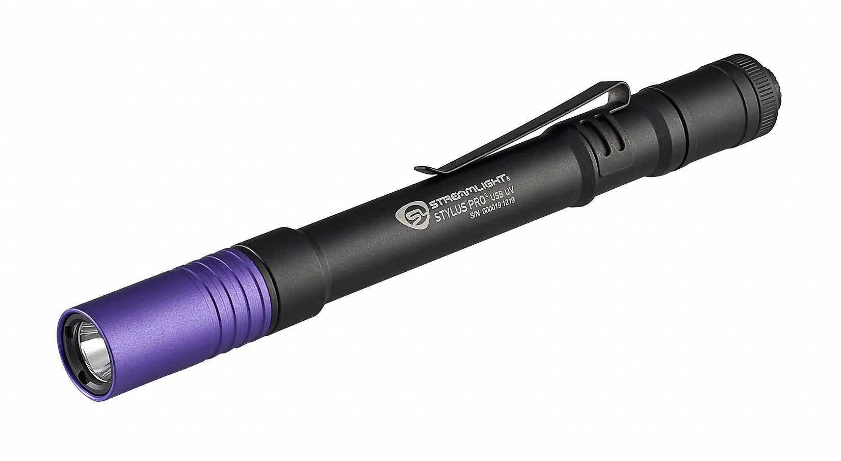 LAMPE D'INSPECTION UV, 400LM, 2,5 H D'AUTONOMIE, HAUTE, NOIR, LITHIUM-ION, ALUMINIUM