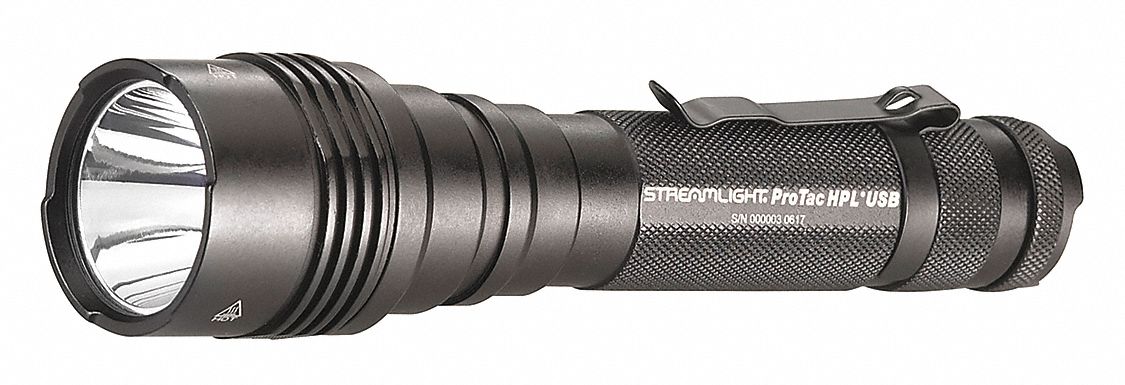 USB RECHARGEABLE FLASHLIGHT, 1,000 LUMENS, 374 M MAX BEAM DISTANCE