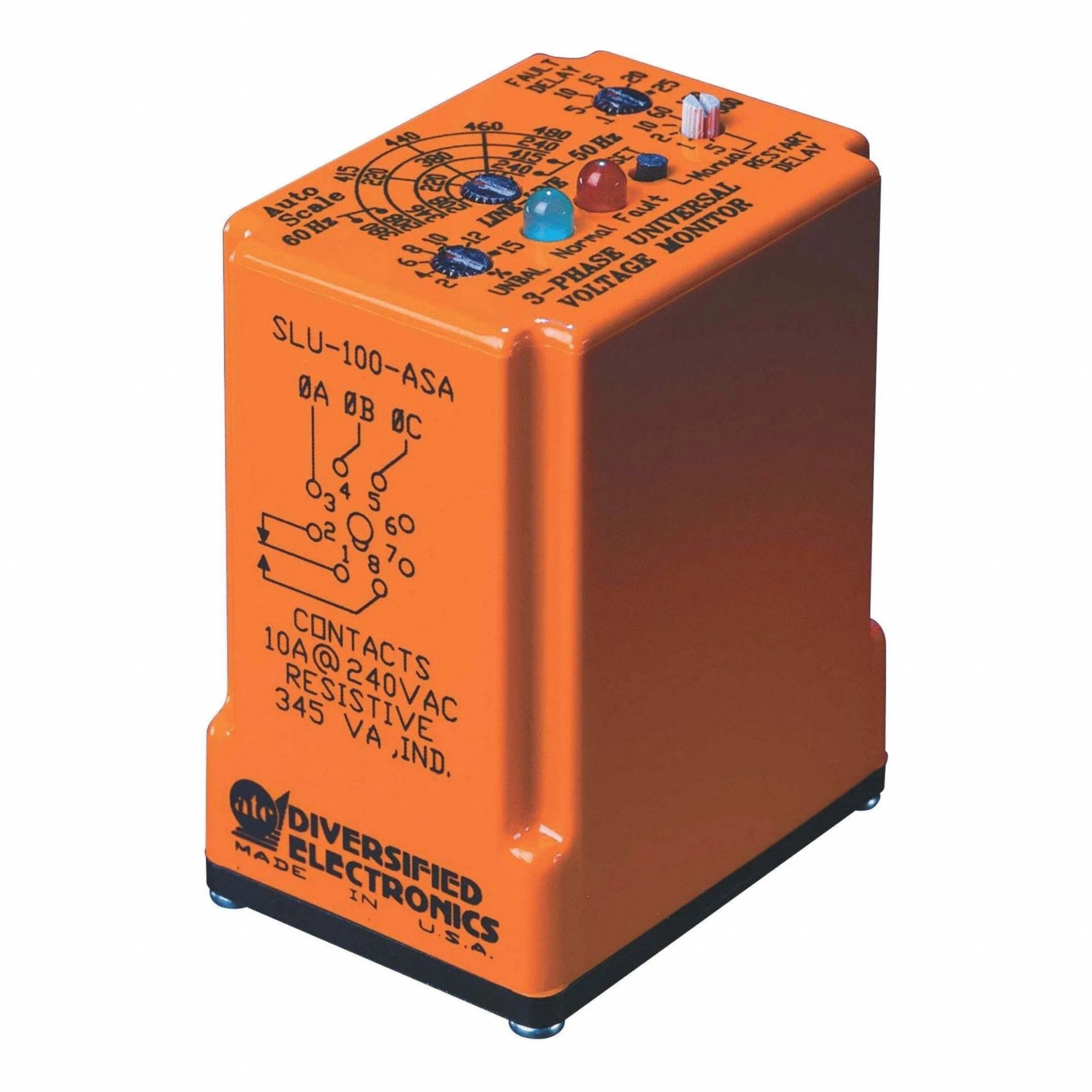 ATC DIVERSIFIED ELECTRONICS, 208 to 480V AC, SLU-100 Series, Phase ...