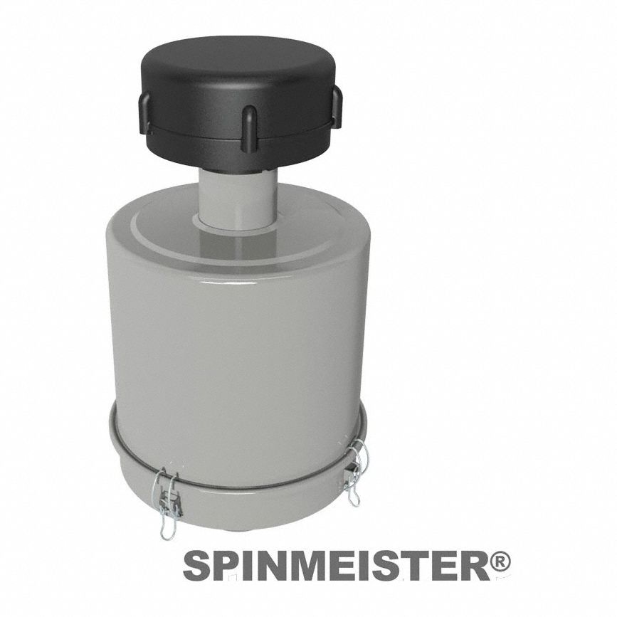 Filter Assembly: 2 micron Rating, 99% Efficiency, 11 in Outside Dia, 18 3/4 in Overall Ht