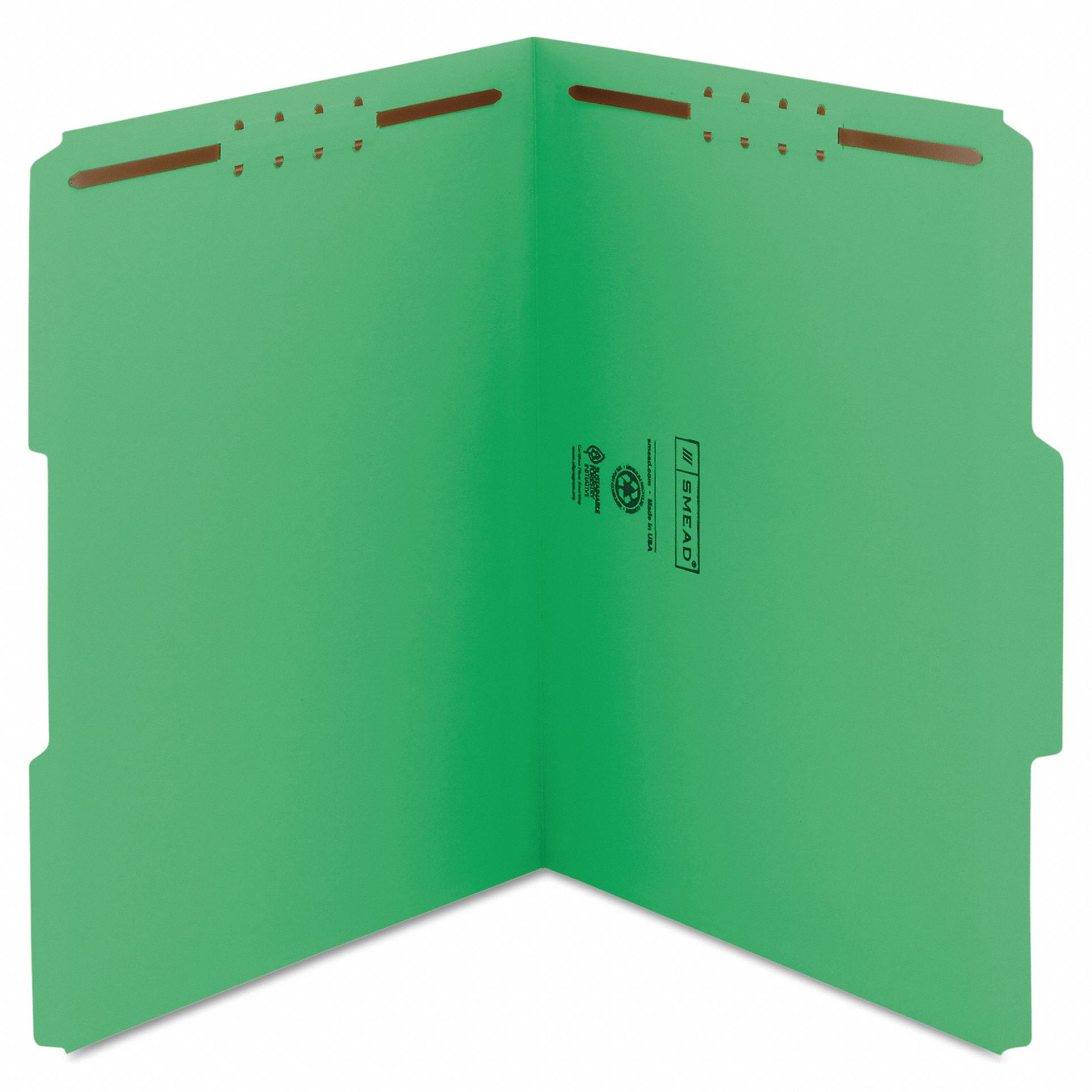 9 1/2 in Ht, Green, Classification File Folders - 50XV16|12140 - Grainger