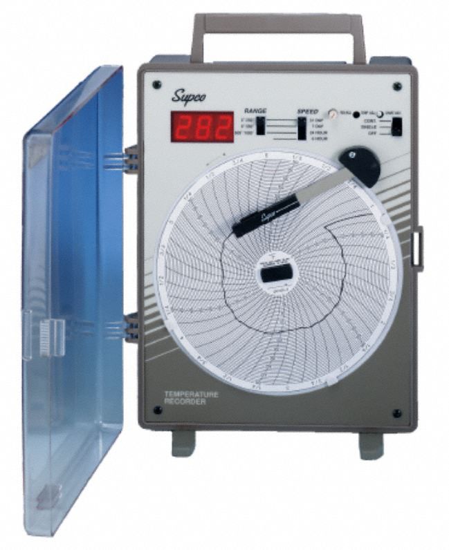HIGH TEMPERATURE RECORDER,PLASTIC/METAL