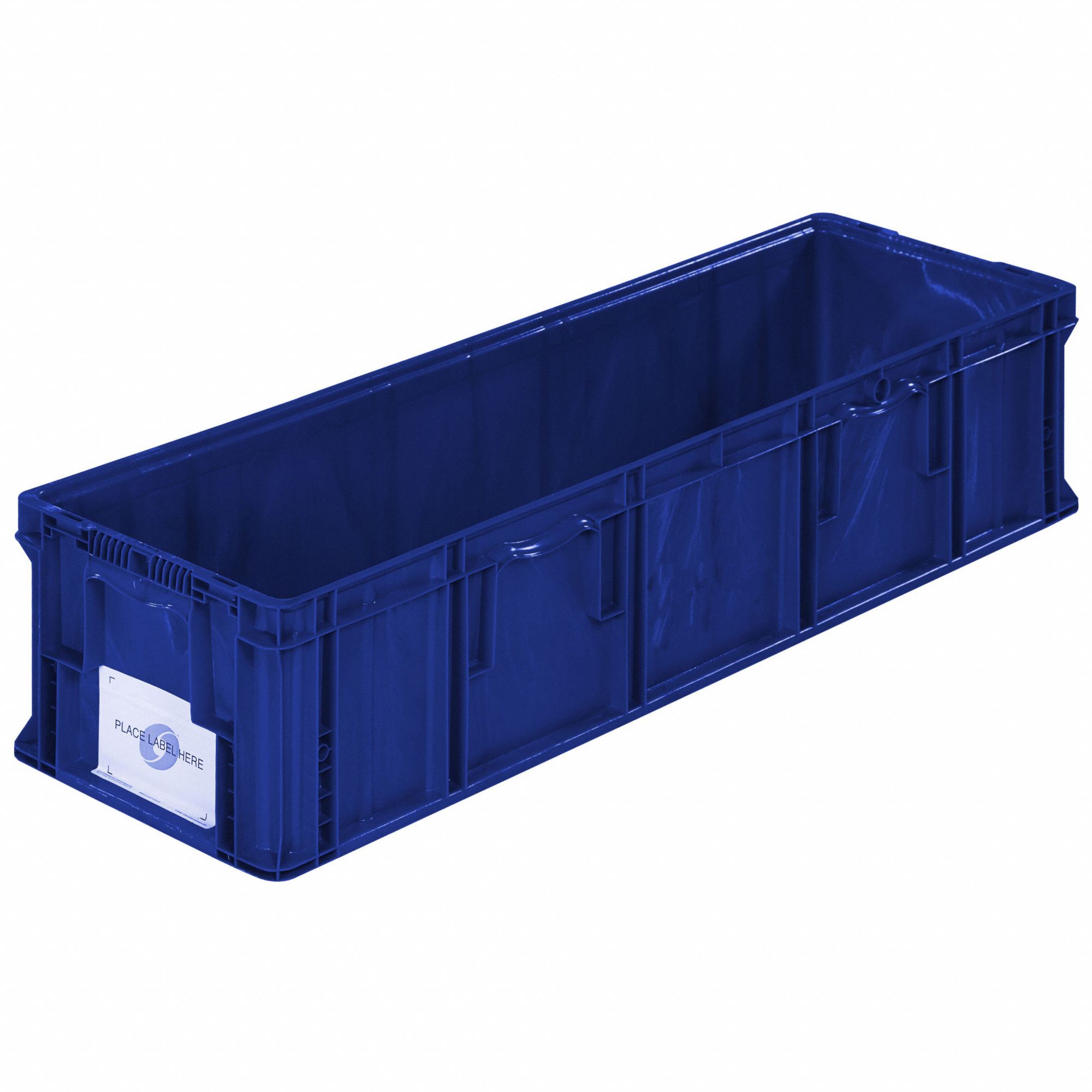 ORBIS Stakpak SO4815-11 Plastic Long Stacking Container 48 x 15 x 10-3/4  Blue