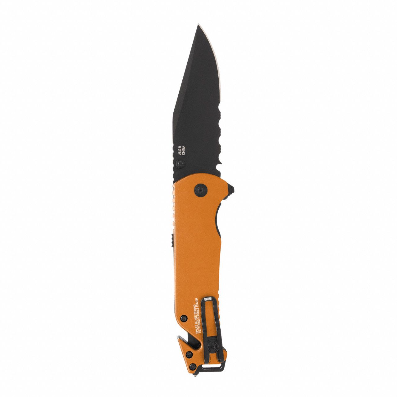 Folding Knife 8 L Orange 4.4 oz
