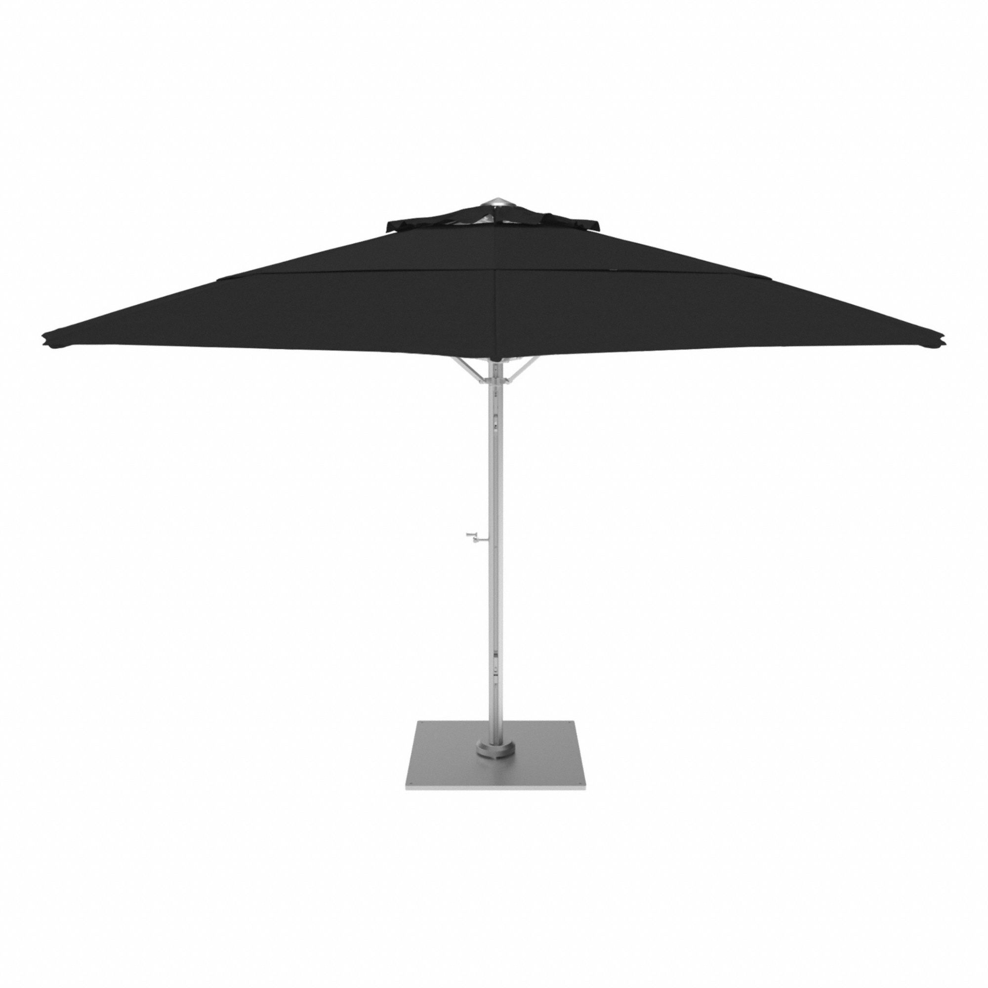 Outdoor Umbrella: Black,