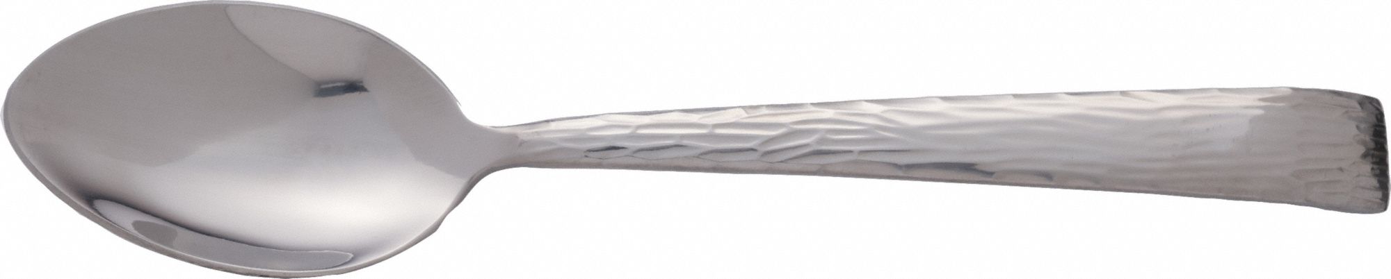 Table/Serving Spoon: Sprig, 18/0, Stainless Steel, 7 7/8 in Overall Lg, Silver