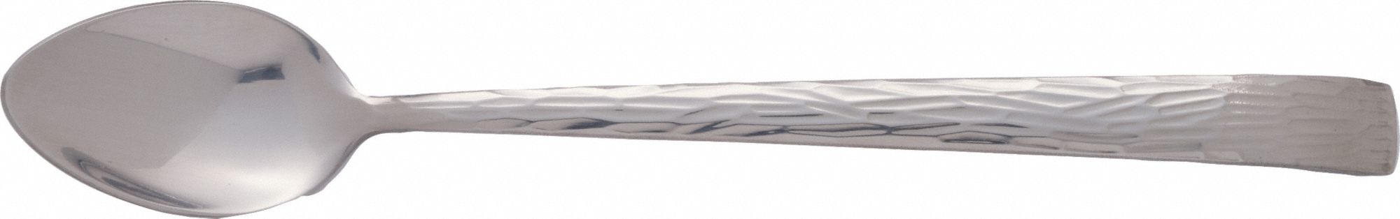 Ice Tea Spoon: Sprig, 18/0, Stainless Steel, 7 1/2 in Overall Lg, Silver