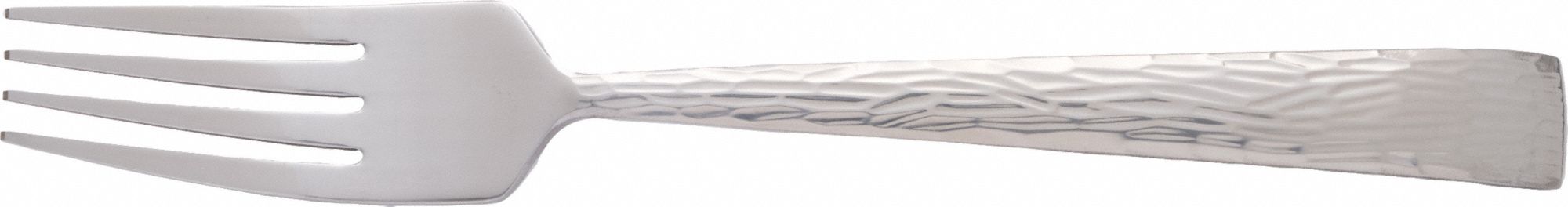 European Dinner Fork: Sprig, 18/0, Stainless Steel, 8 5/8 in Overall Lg, Silver