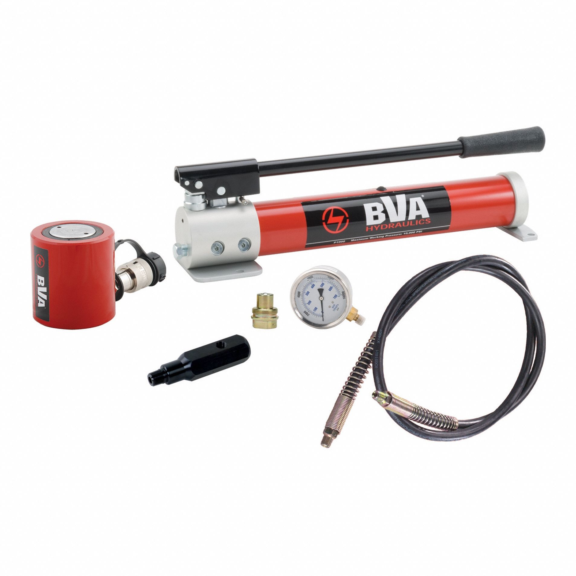 Stroke Cylinder: 20 ton Cylinder Nominal Capacity, 20 ton Capacity with Attachments