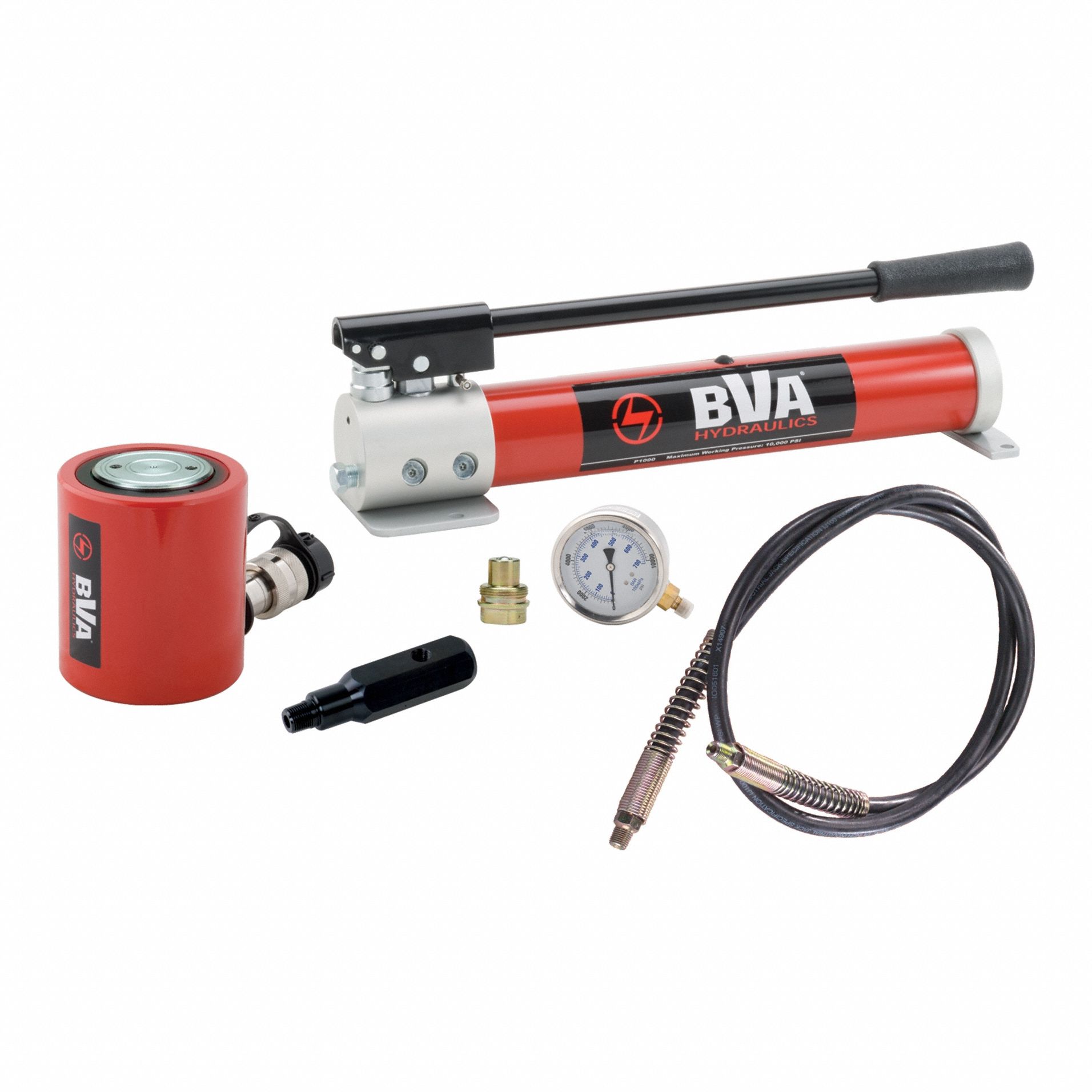 Stroke Cylinder: 30 ton Cylinder Nominal Capacity, 30 ton Capacity with Attachments