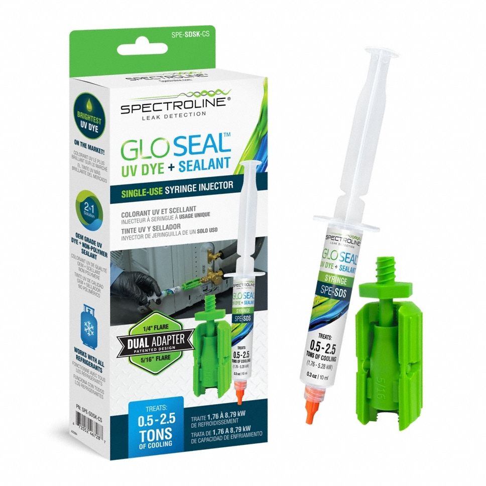 LEAK DETECTION DYE WITH SEALANT,SYRINGE