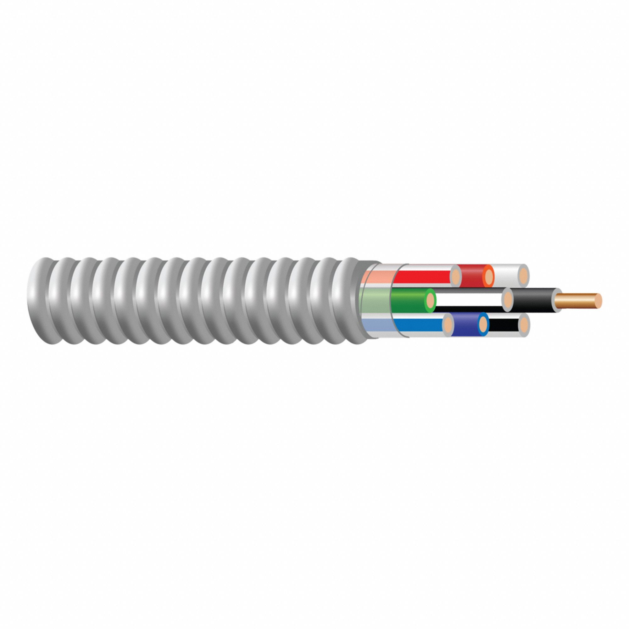 MetalCladCable MC 12AWG Aluminum 250ft