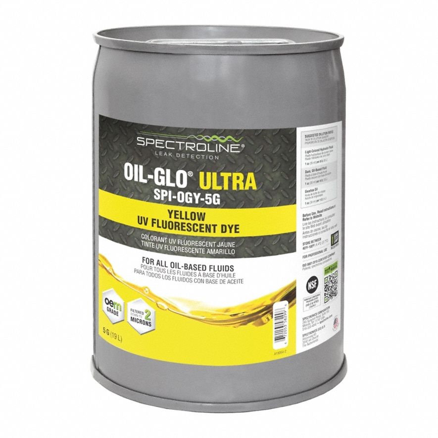 Fluorescent Dye: 5 gal, Can