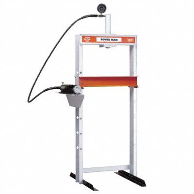 POWER TEAM H Frame Press 25T: Manual, H-Frame, 25 ton (MPN SPM2514). Key specifications — attr1088151: POWER TEAM.