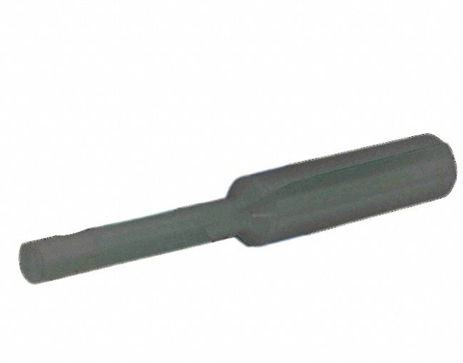 Ultrabake Silicone Pull: Silicone, For 0.125 in Hole, Clear, 1 in Plug Lg, 100 PK