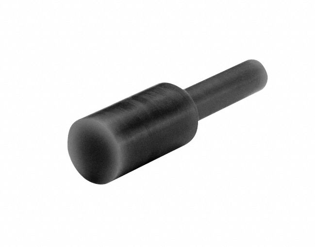 Ultrabake Silicone Pull: Silicone, For 0.140625 in Hole, Gray, 0.625 in Plug Lg, 100 PK