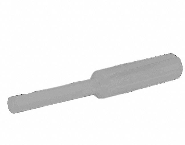 Ultrabake Silicone Pull: Silicone, For 0.109375 in Hole, White, 0.625 in Plug Lg, 100 PK