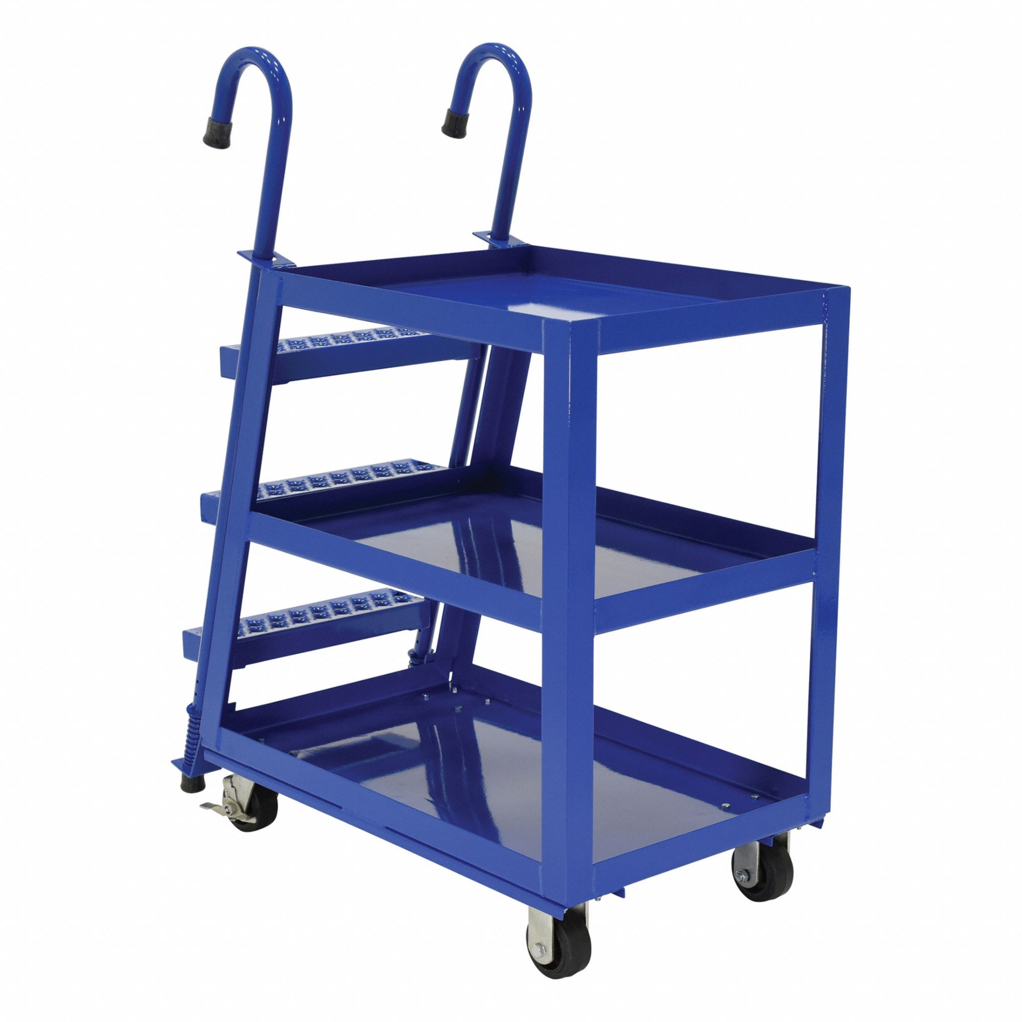 VERTICAL-ACCESS UTILITY CART, STOCKPICKER TRUCK, 1,000 LB LOAD CAPACITY, 35¾ IN X 21⅝ IN