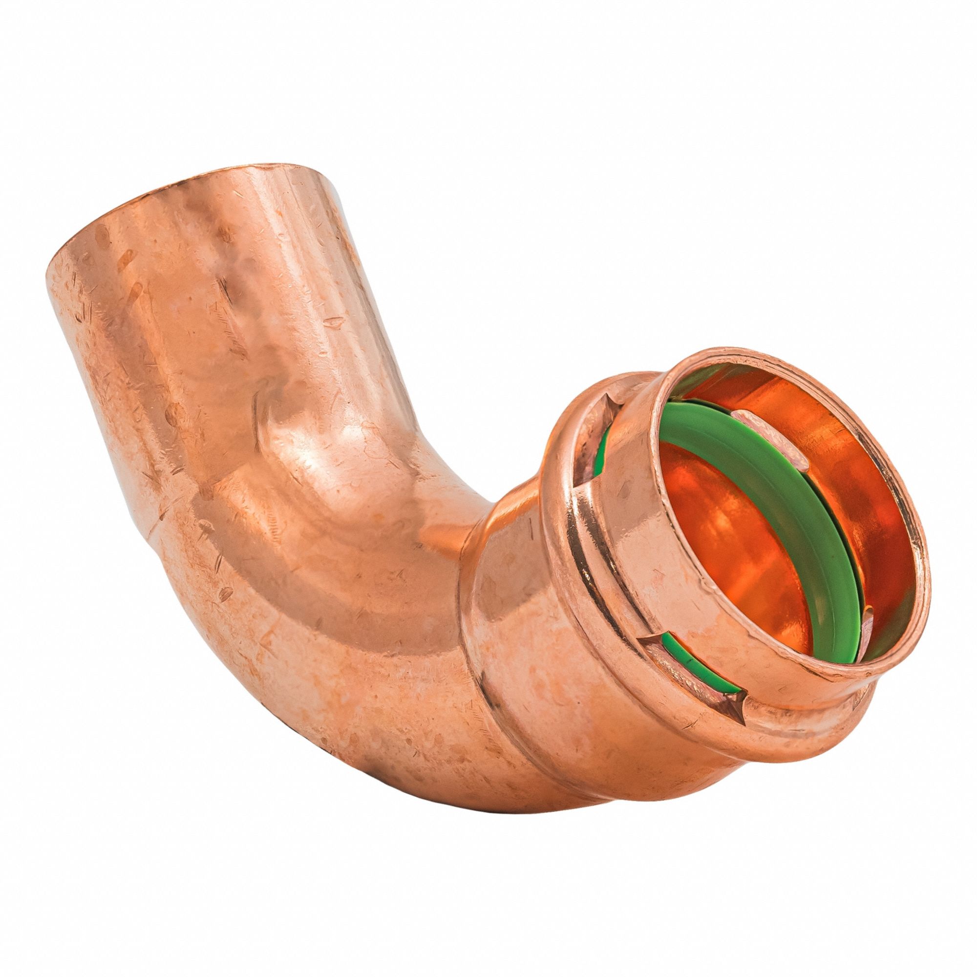 Press Copper 90-Degree Elbow: 1 in CTS x 1 in CTS size, FTG x Press-fit