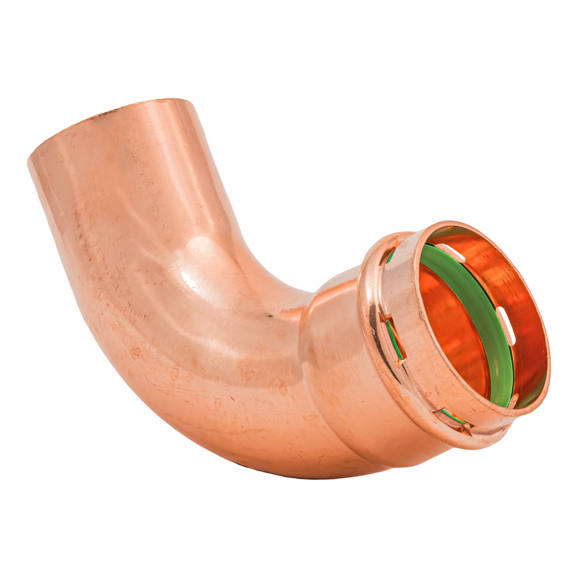 Press Copper 90-Degree Elbow: 2 in CTS x 2 in CTS size, FTG x Press-fit