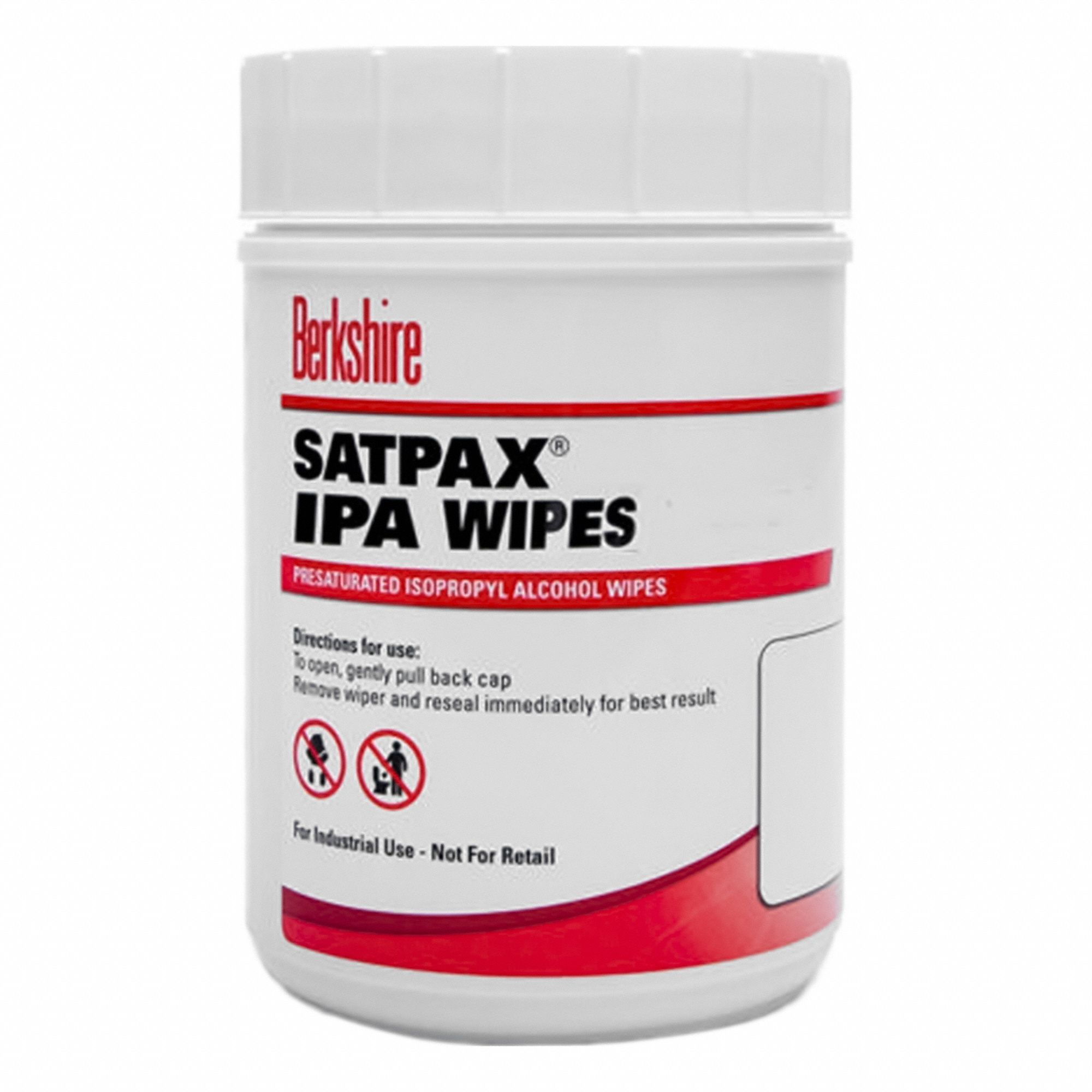 Cleanroom Canister Wipes,PK 12 - Grainger