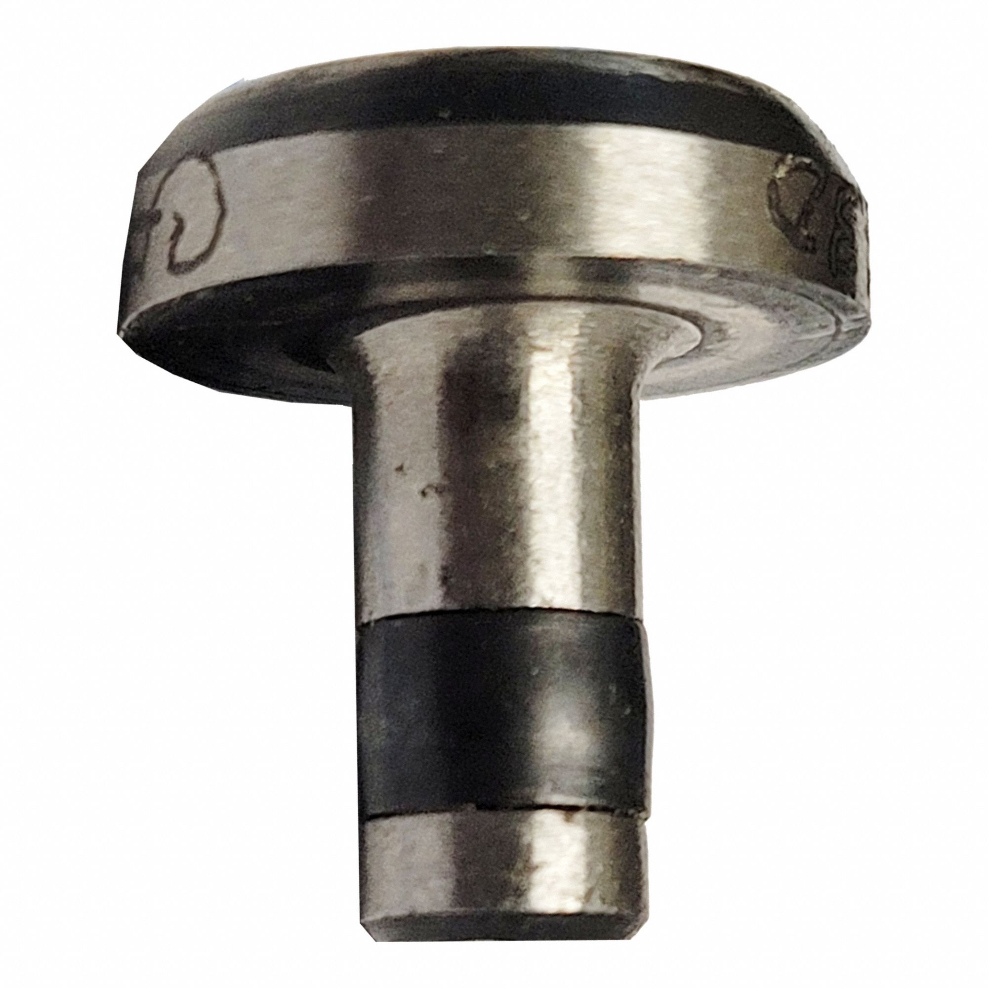 Squeezer Die: 1/8 in Head Lg, For 1/8 in Rivet Head Dia, Round Head Die, Fits 5/32 in Rivet Dia