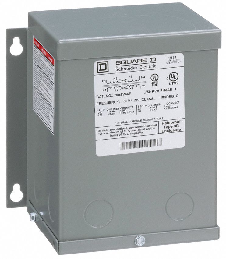 Square D 120 X 240 Input Volt, 12/24 Output Volt, 60 Hz, 3R, 52 OFF