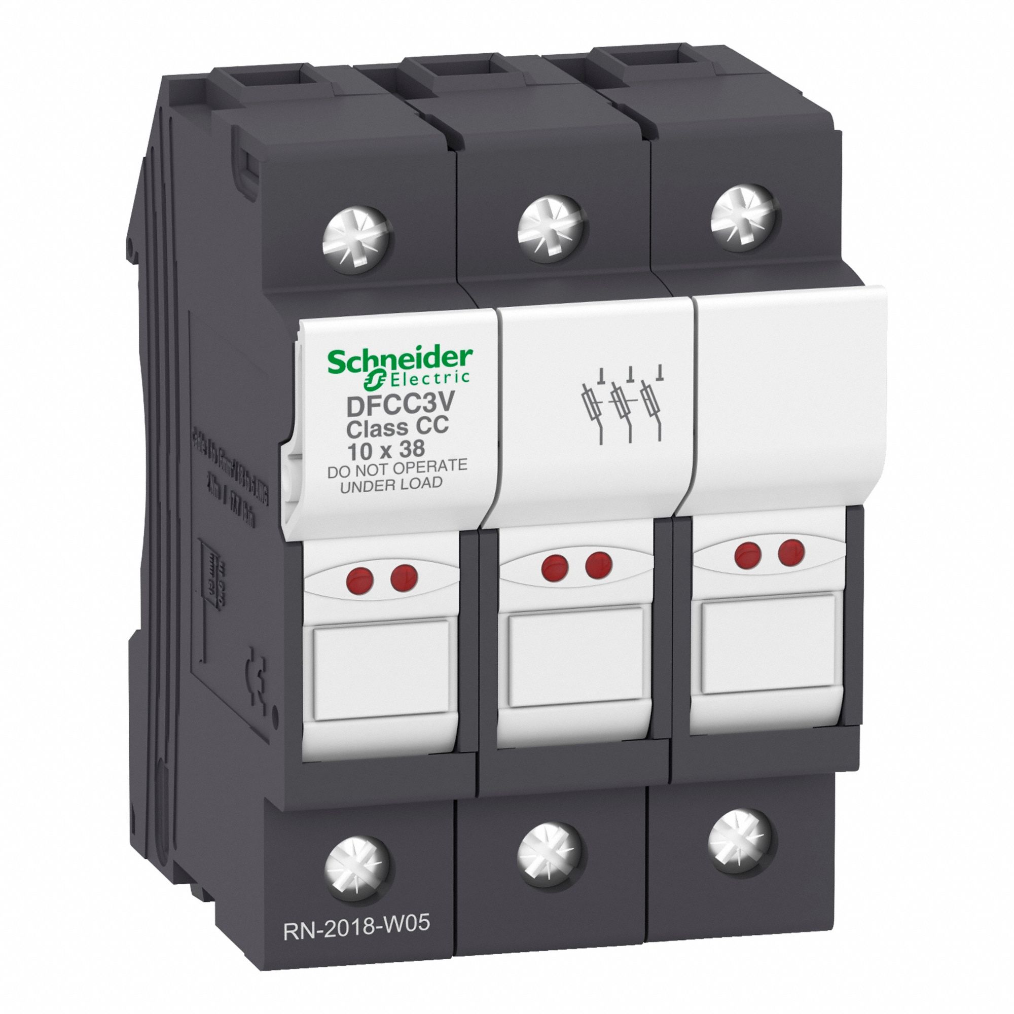 SCHNEIDER ELECTRIC fuse carrier, 3, indicating | DFCC3V - Grainger, Canada