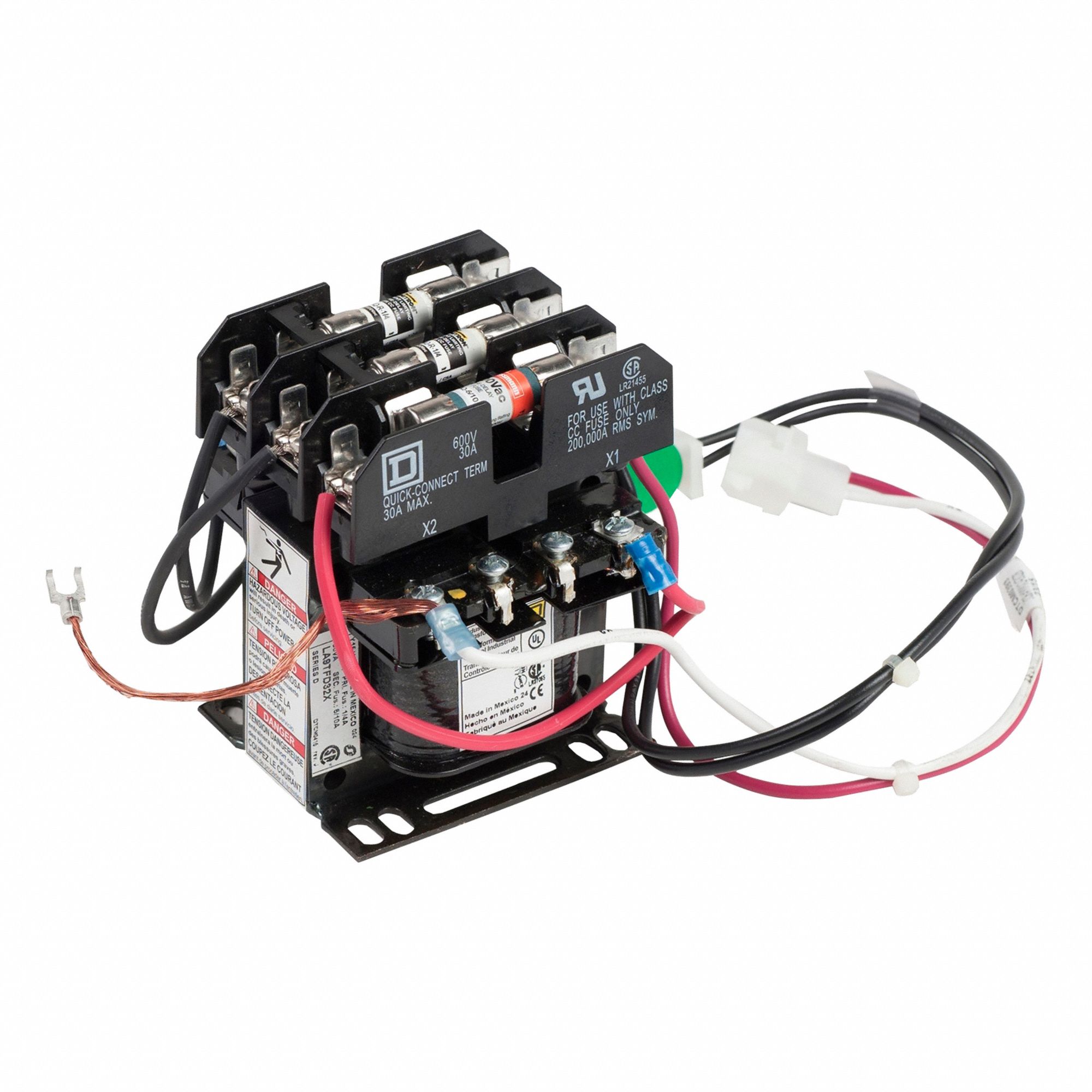 SCHNEIDER ELECTRIC INDUSTRIAL CONTROL TRANSFORMER,600V - 3268 ...
