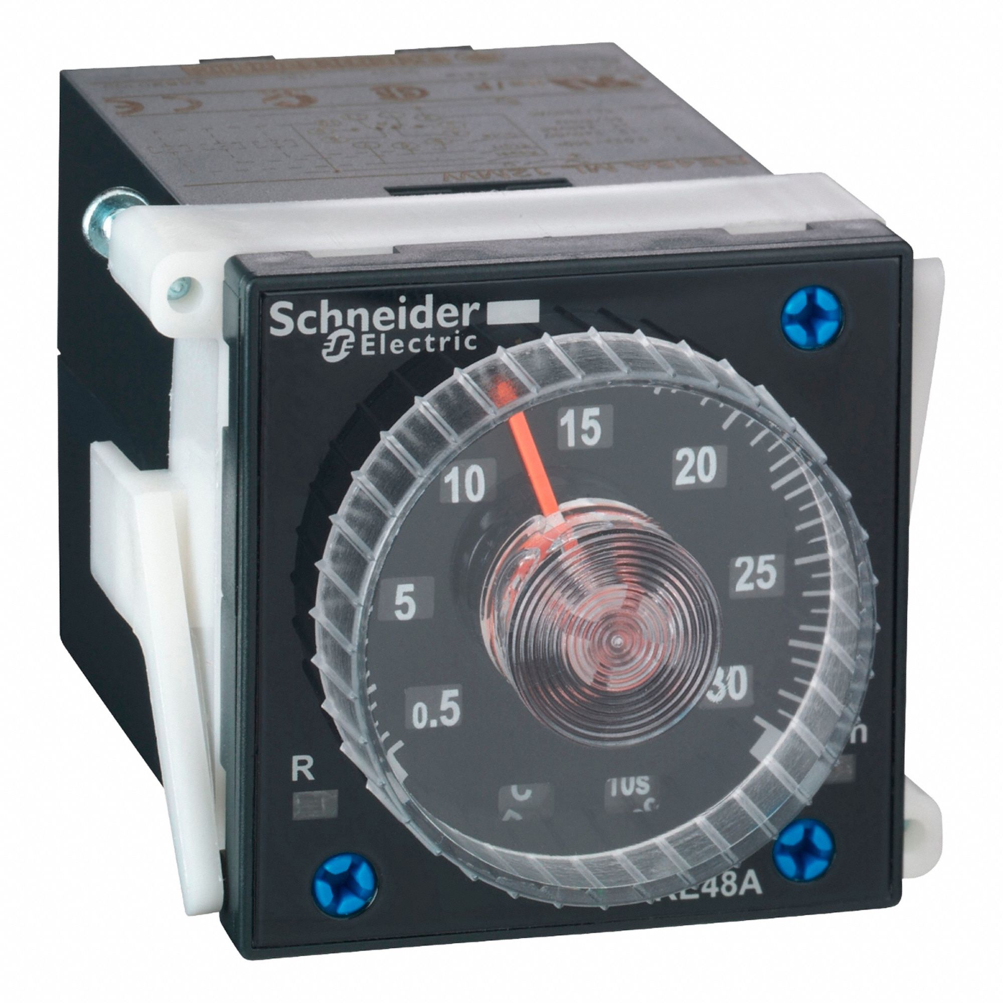 SCHNEIDER ELECTRIC TIMER RELAY,2 C/O,PLUG-IN SUB-BASE 11 - 3368 ...