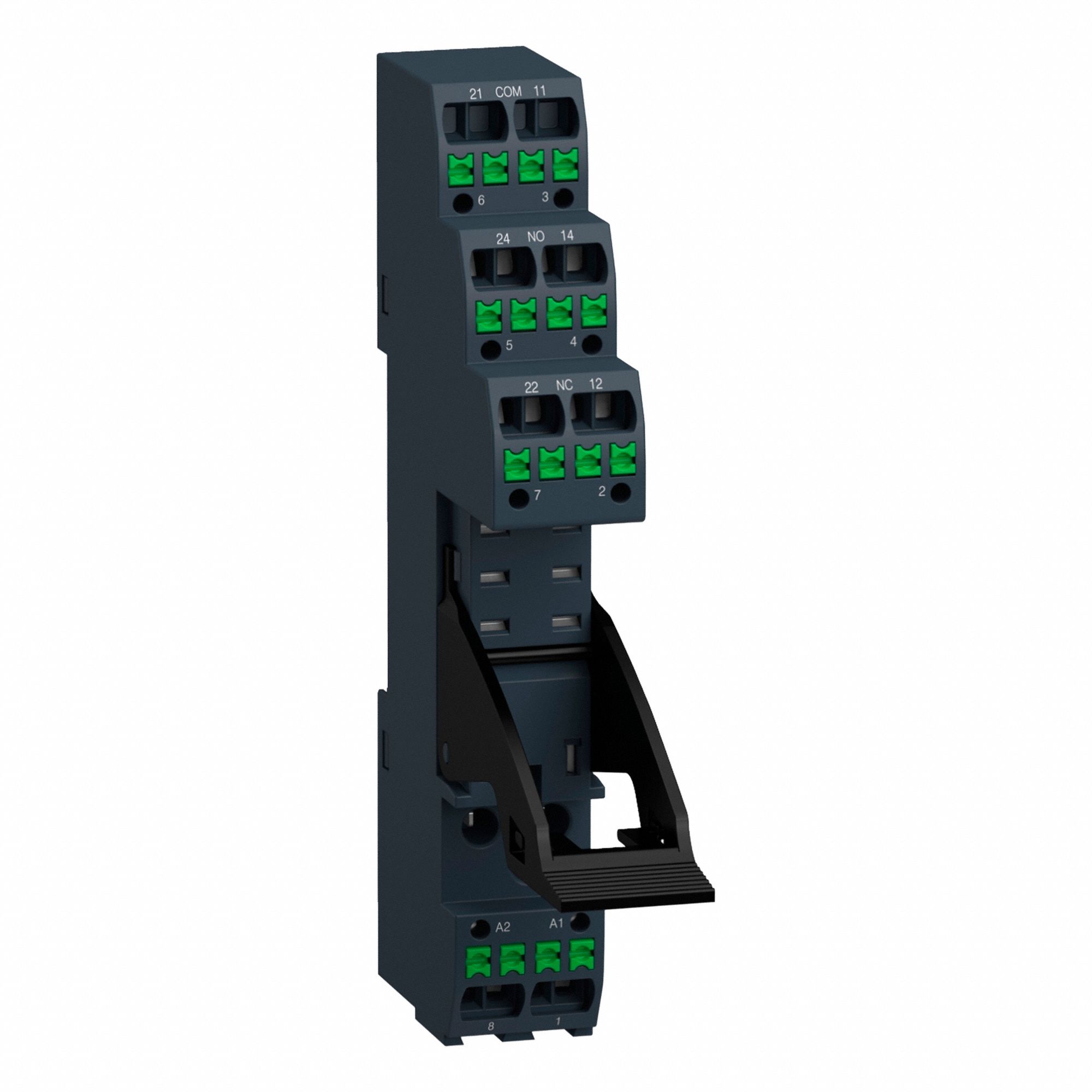 RGZ PUSH-IN SOCKET WITH CLAMP FOR RXG2