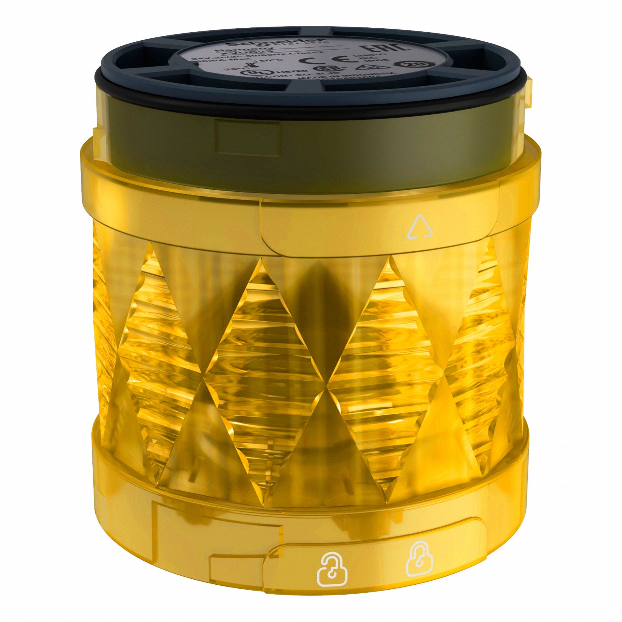 ILL T.LIGHT YELLOW LED UNIT STEADY 24V