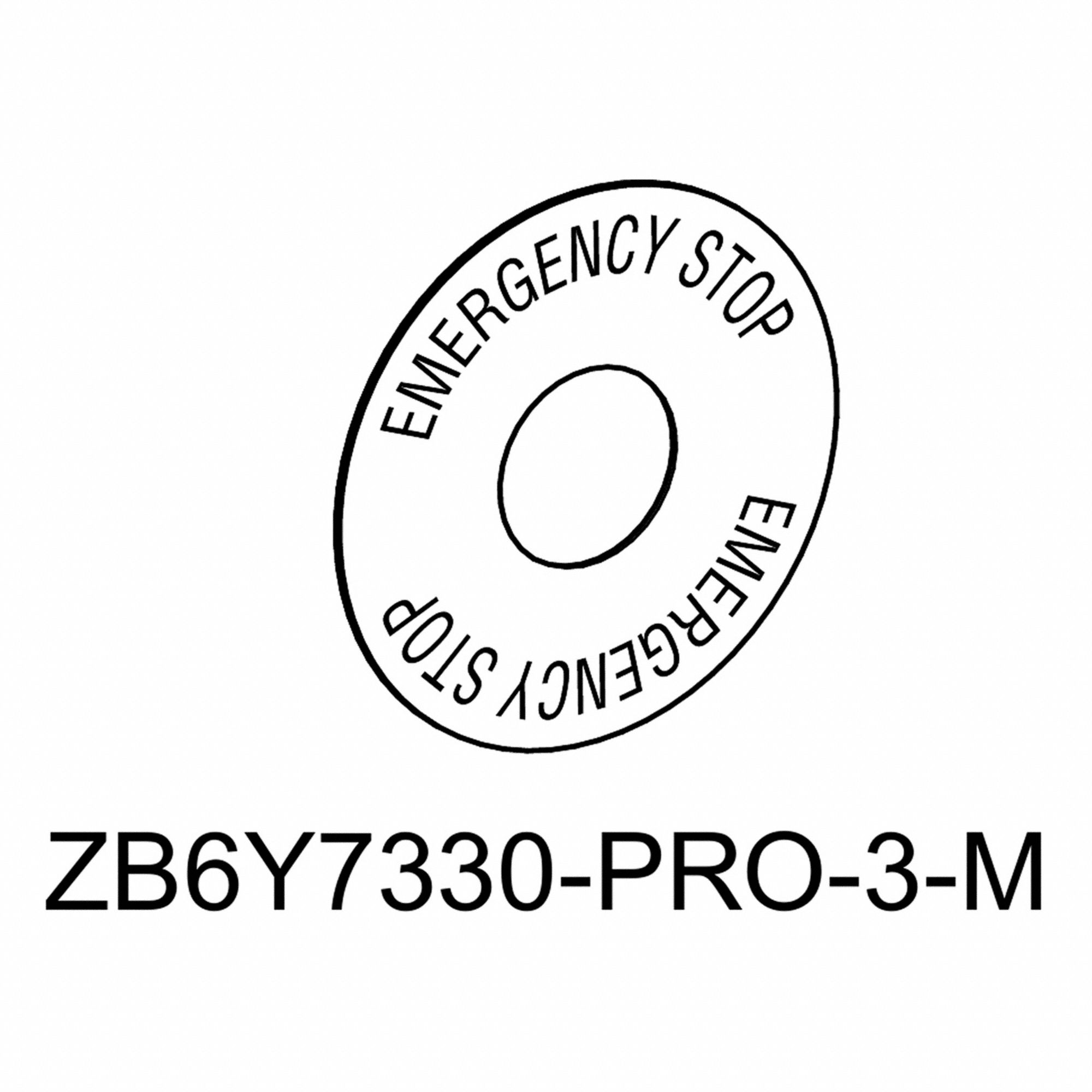 LEGENDE MARQUEE, ROND, PLASTIQUE, NR/JN