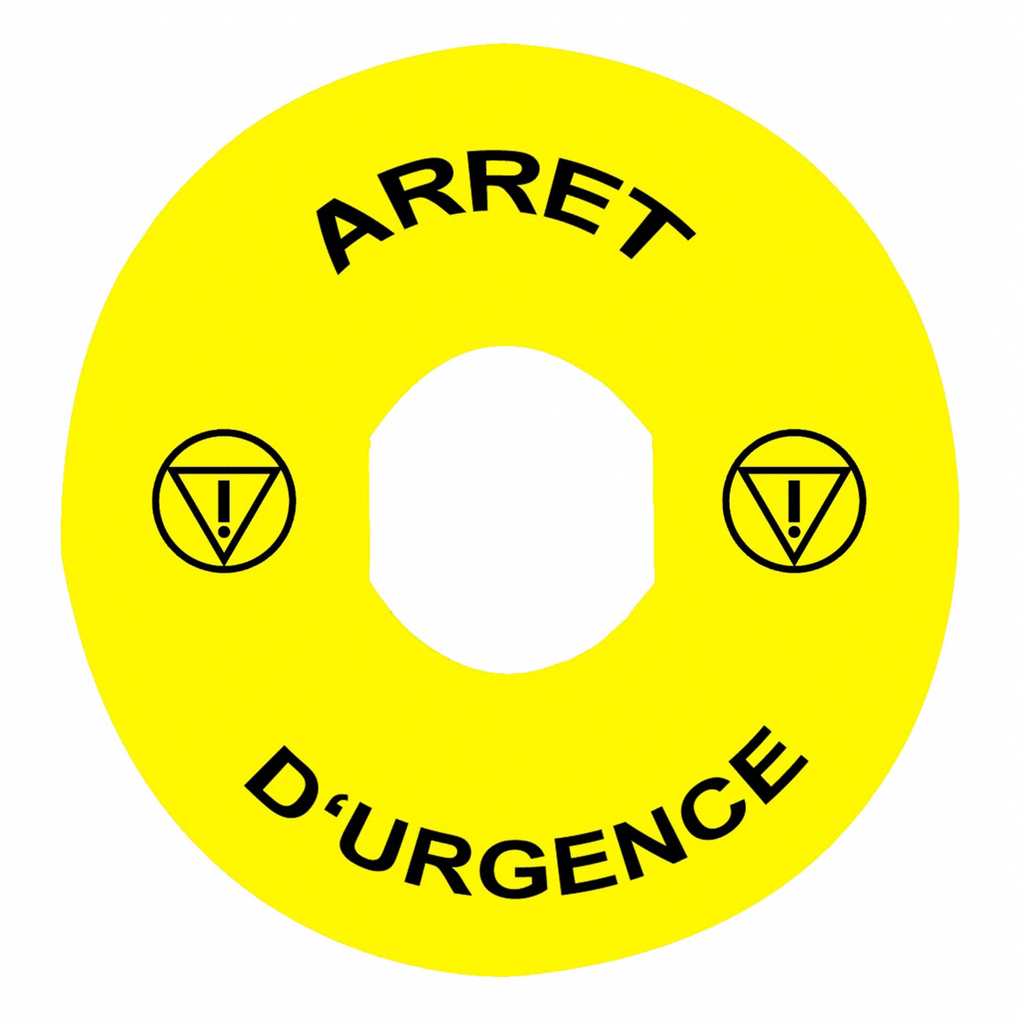 LEGENDE MARQUEE, ROND, PLASTIQUE, NR/JN