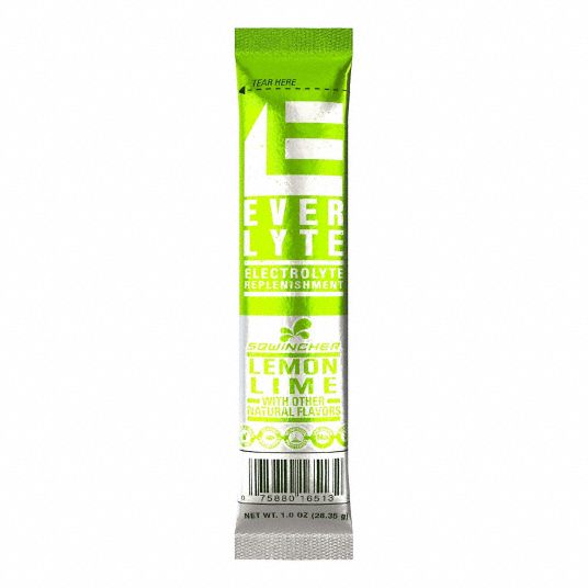 SQWINCHER, Lemon-Lime, Single-Serve, Sports Drink Mix - 45ED84