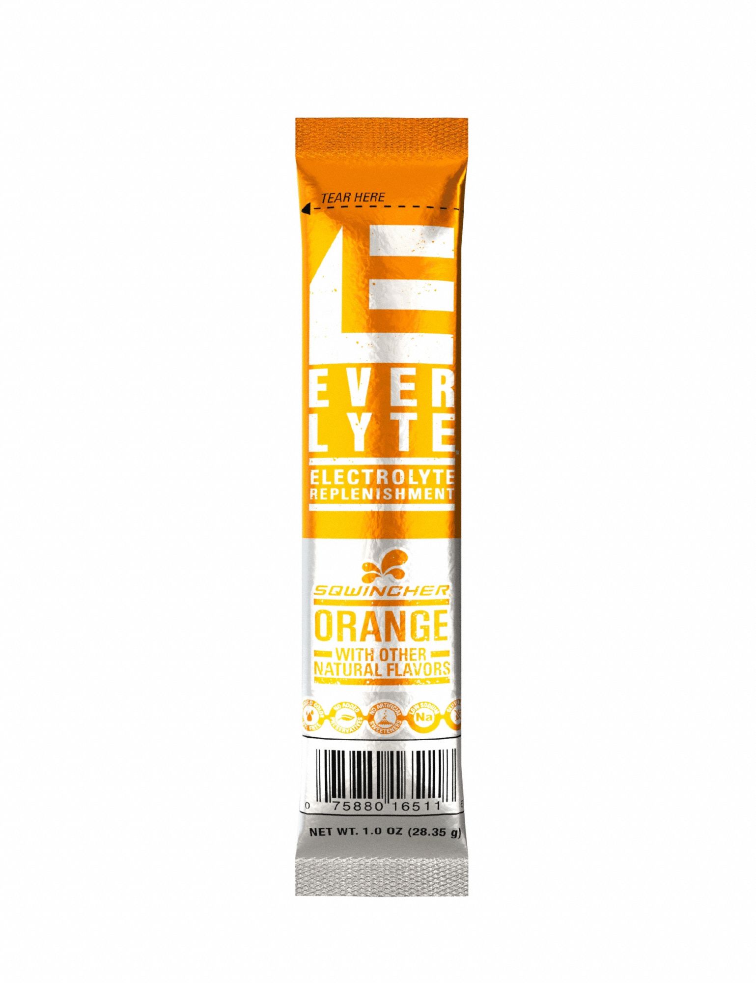 Electrolyte Replenishment: Orange, Single-Serve, 1 oz Concentrate Per Pack, 100 PK