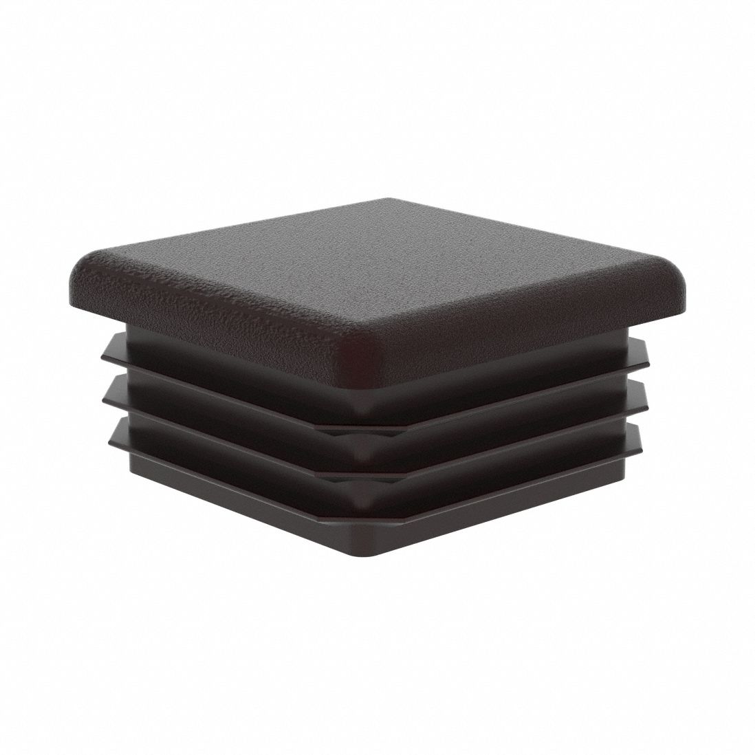 LDPE, Black, Square Insert Glide - 907WT1|SQ2.5DBK1-MCP - Grainger