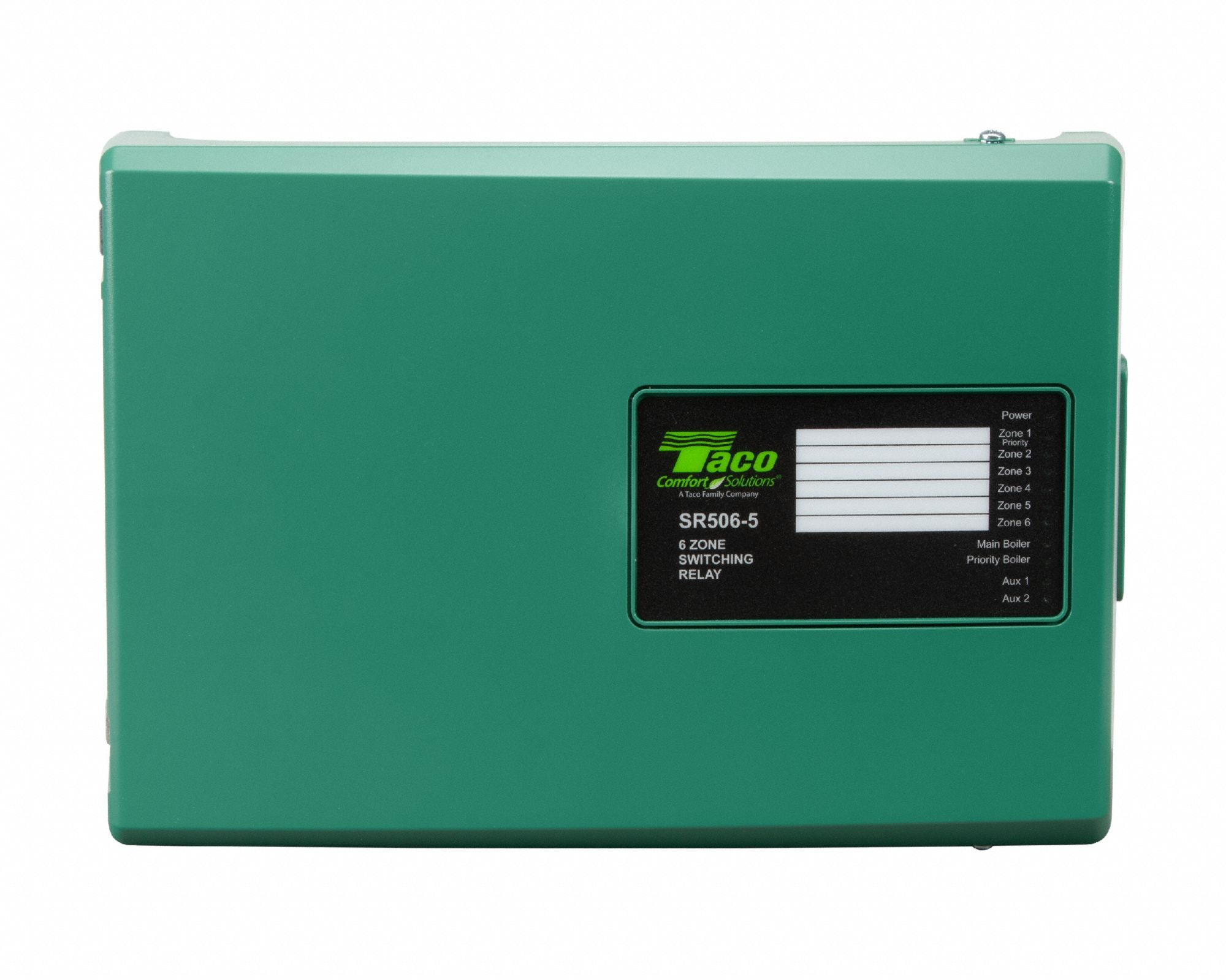 Zone Switching Relay: Expandable Switching, 6 Zones, 120V AC Primary, 24V AC Secondary