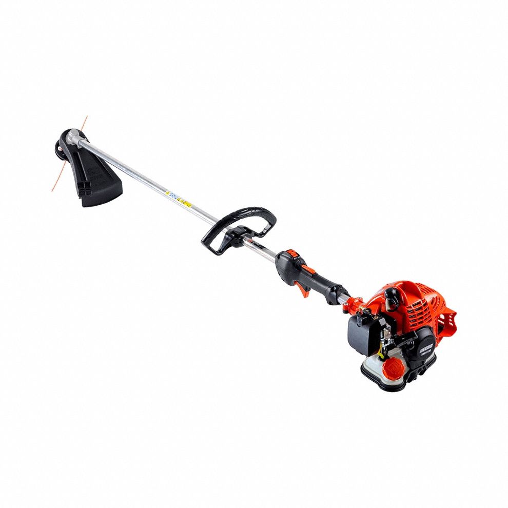 Gas-Powered String Trimmer: 16 in Cutting Wd, Straight Shaft, 59 in Shaft Lg, 21.2 cc, 1.62:1