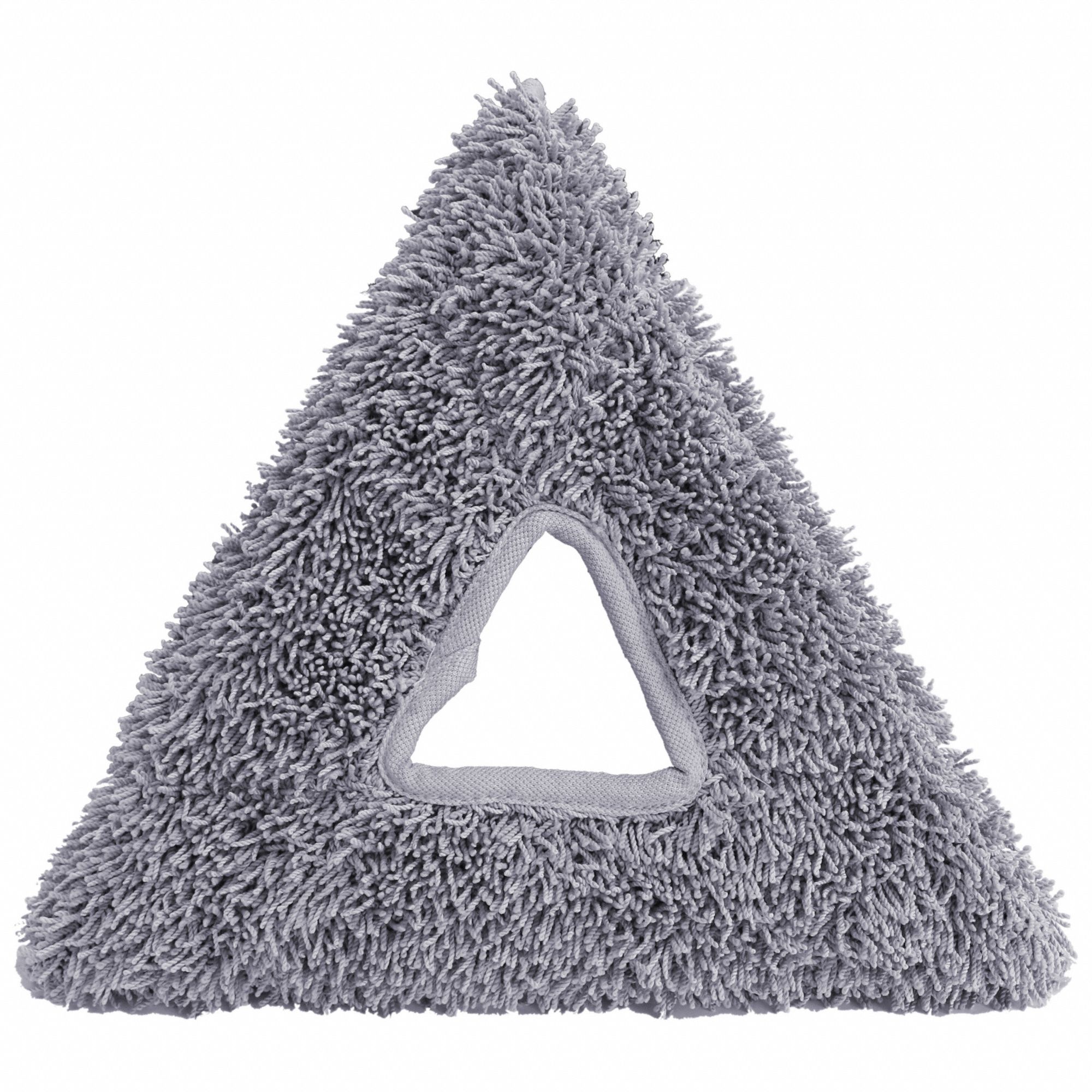 Washing Pad: Microfiber, 10 in Pad Lg, Gray, Microfiber, 5 PK