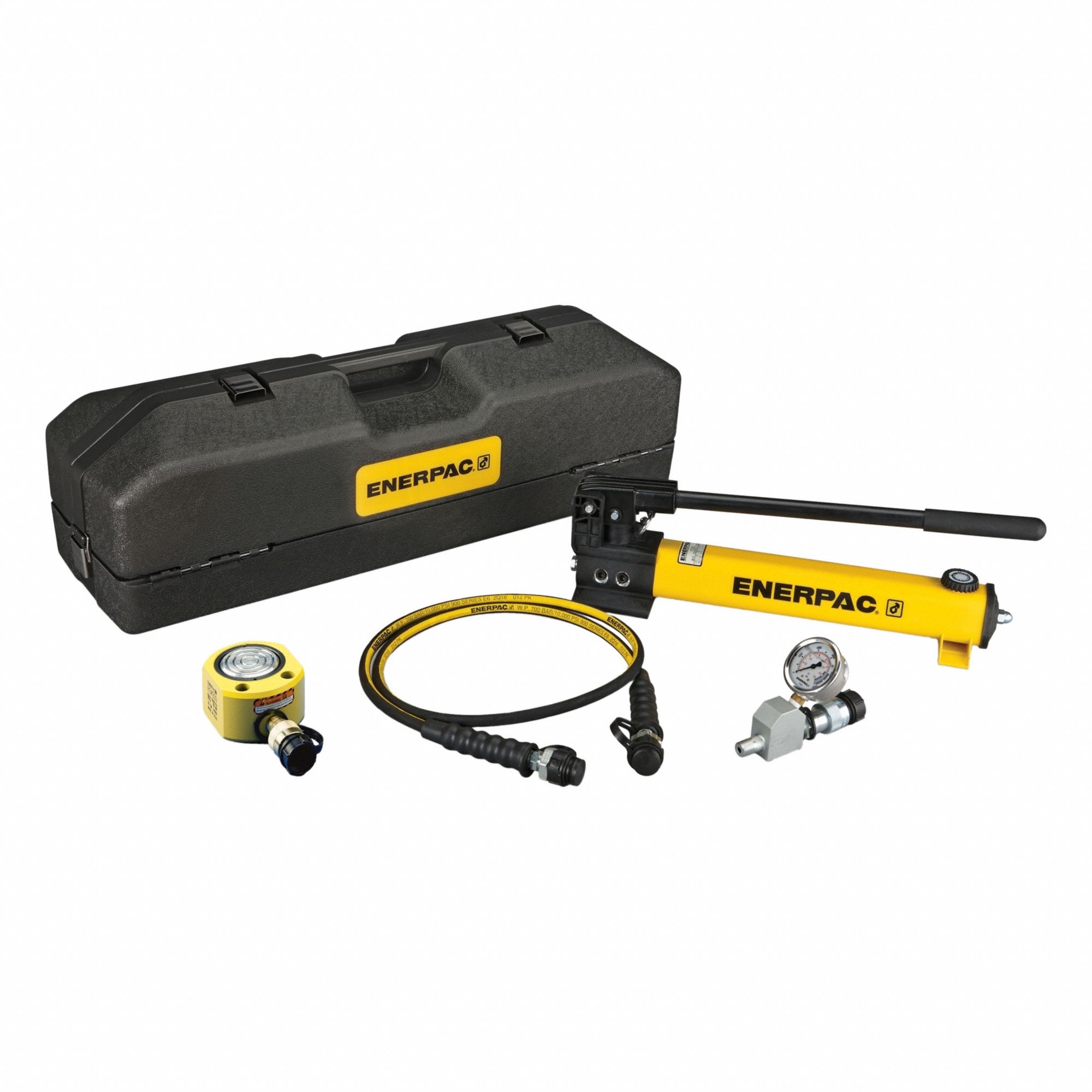 HYDRAULIC CYLINDER AND HAND PUMP SET, 22 TON CYLINDER NOMINAL CAPACITY, RSM200, P392