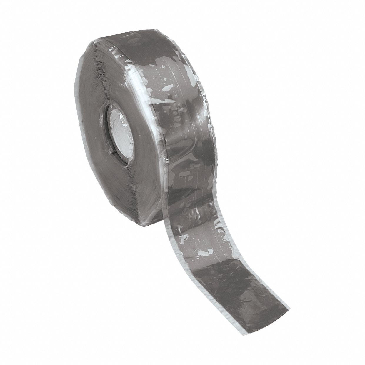 Self-Fusing Tape: 1 in Wd, 12 yd Lg, 20 mil Thick, Silicone Rubber, Silicone, Gray