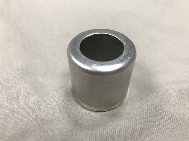 Crimp Hose Ferrule: 304 Stainless Steel, 0.437 in Fitting End Inside Dia